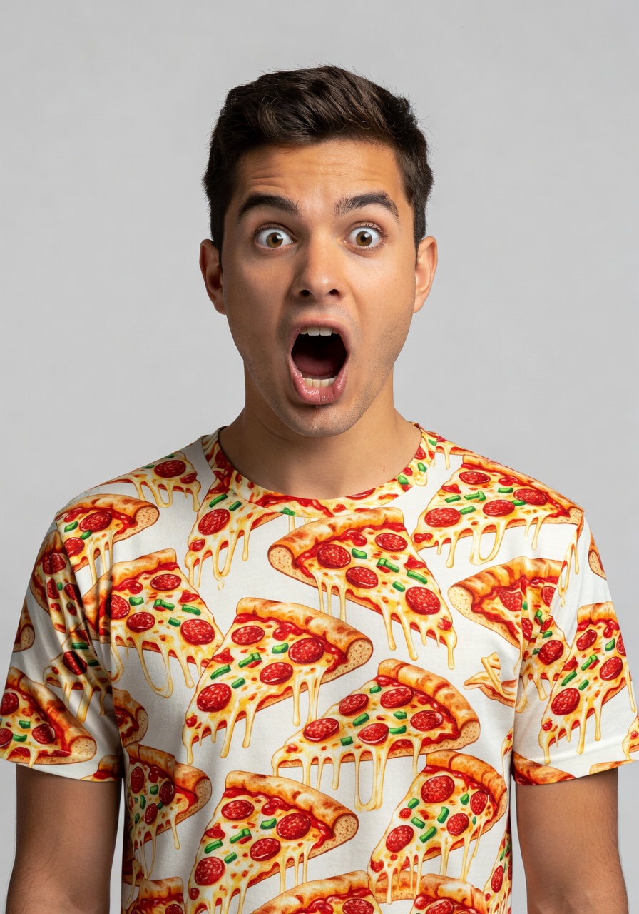 ピザスライスTシャツ