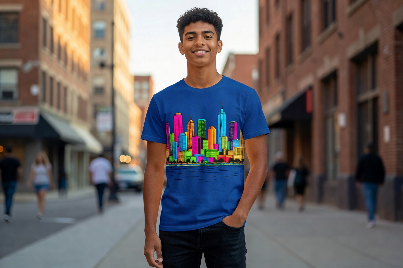 シティスカイラインTシャツ