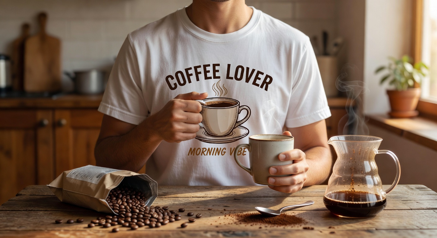 コーヒーマグTシャツ